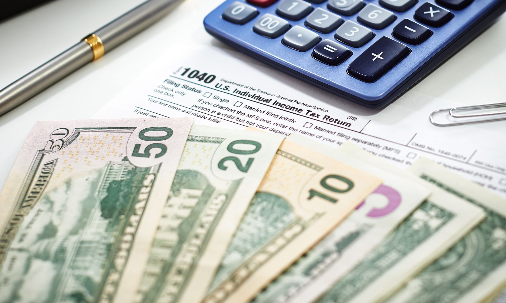 Money and Calculator - Boone, IA - Doran Law Firm