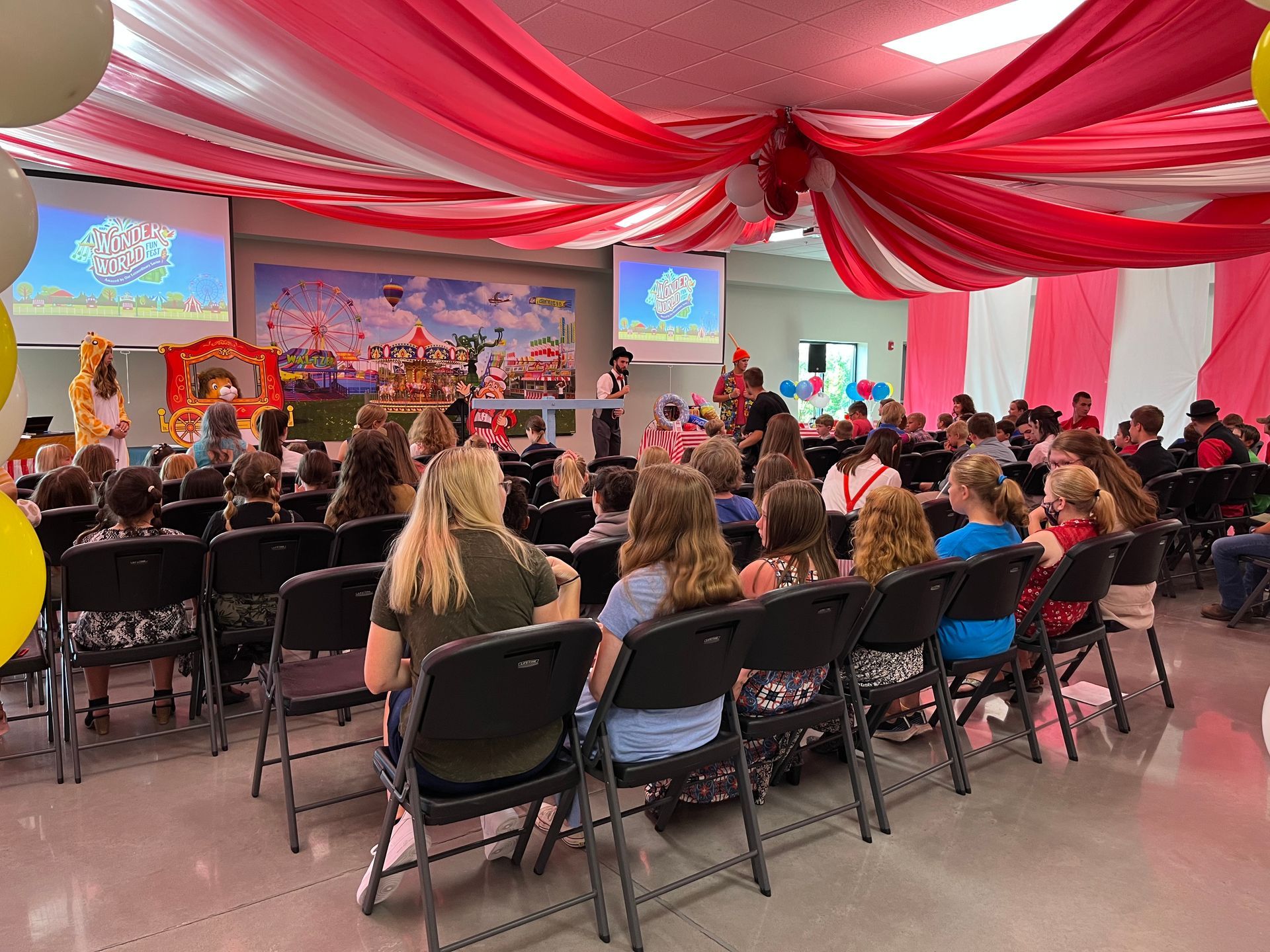 Children at Fairview Baptist Church