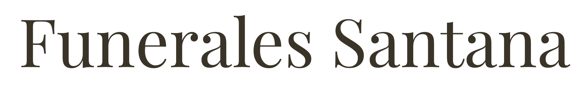 The logo for sample funeral home is shown on a white background.