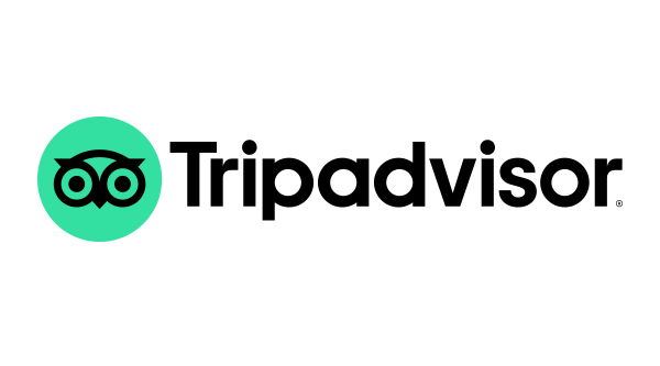 El logo de Tripadvisor es un círculo verde con un pájaro.
