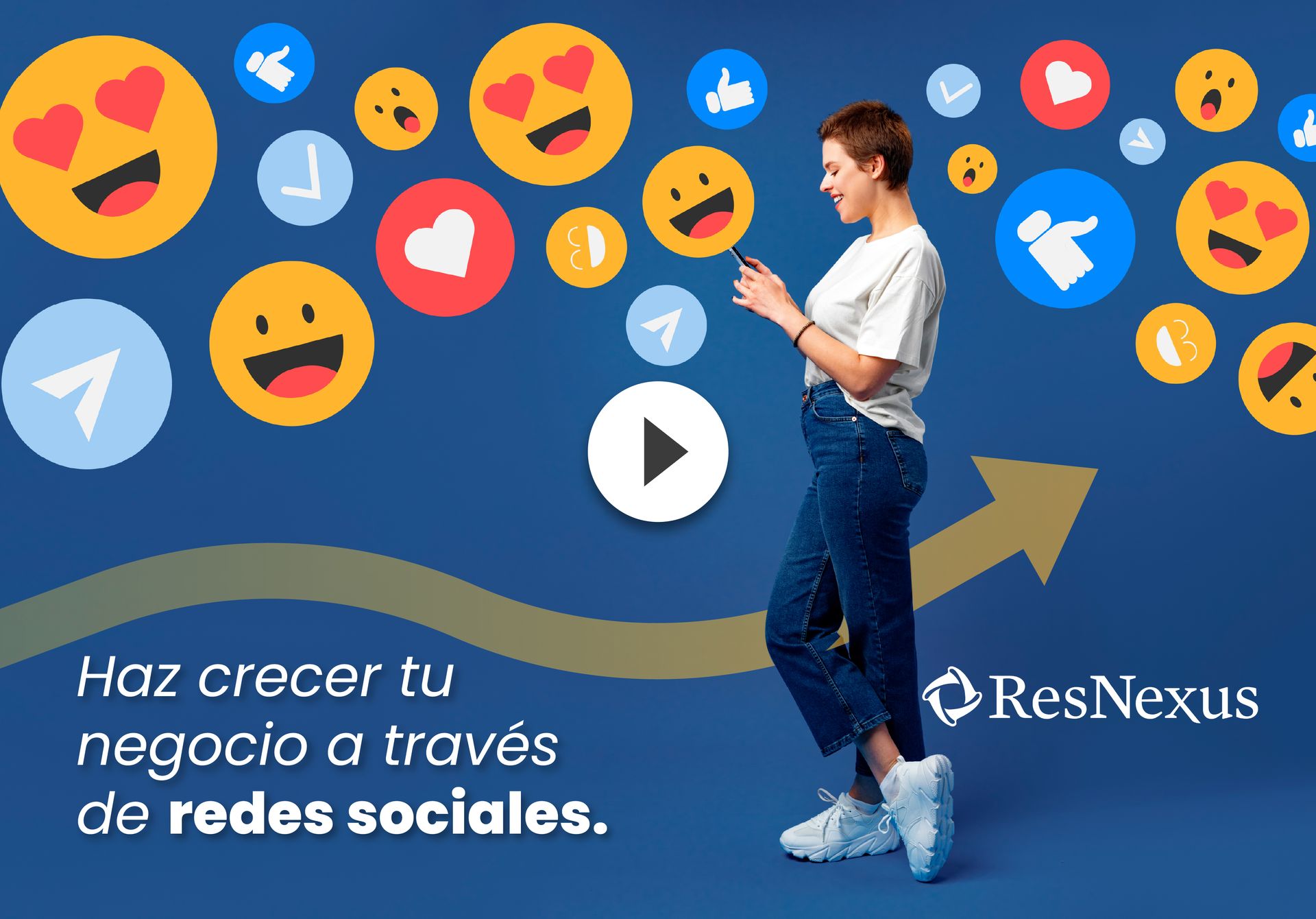 The booking.com logo is on a blue background with a play button.