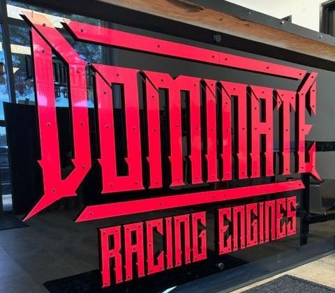 Dominate Racing Engines Sign