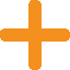 Orange cross symbol.