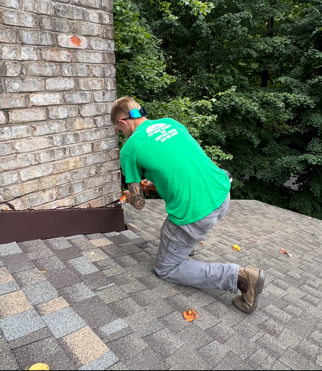Beautiful Black Chimney — Columbus, OH — Pro Sweep Chimney Beautiful Black Chimney — Columbus, OH — Pro Sweep Chimney