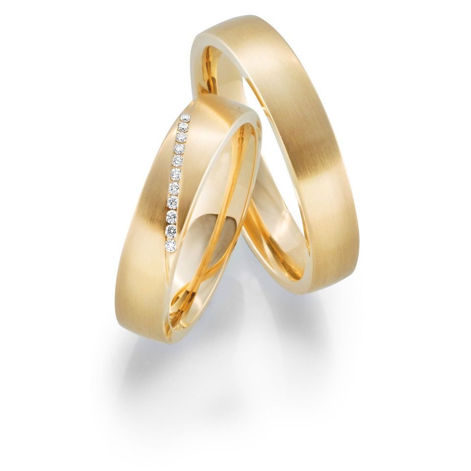 Eheringe Gelbgold Brillanten