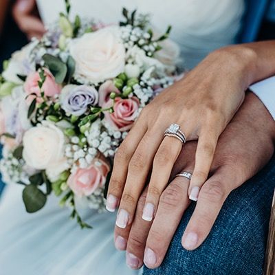 Ringe für die Eheschließung