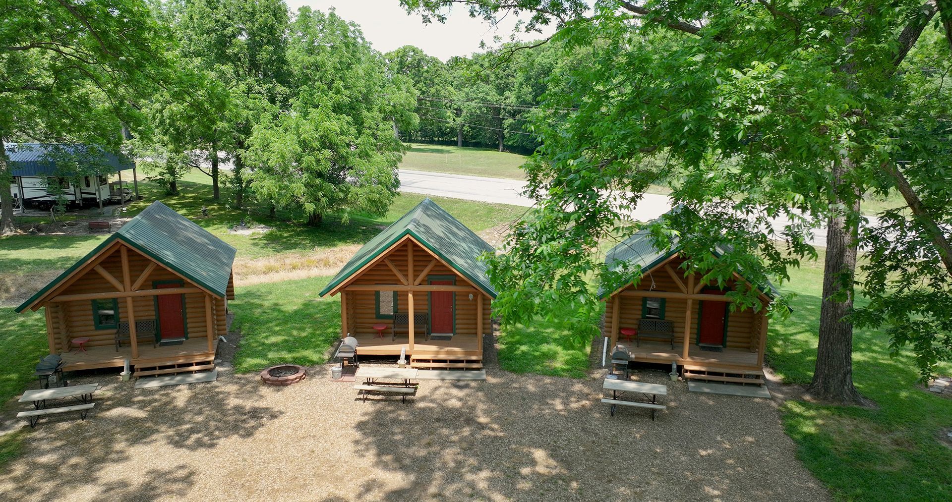 cabin exterior