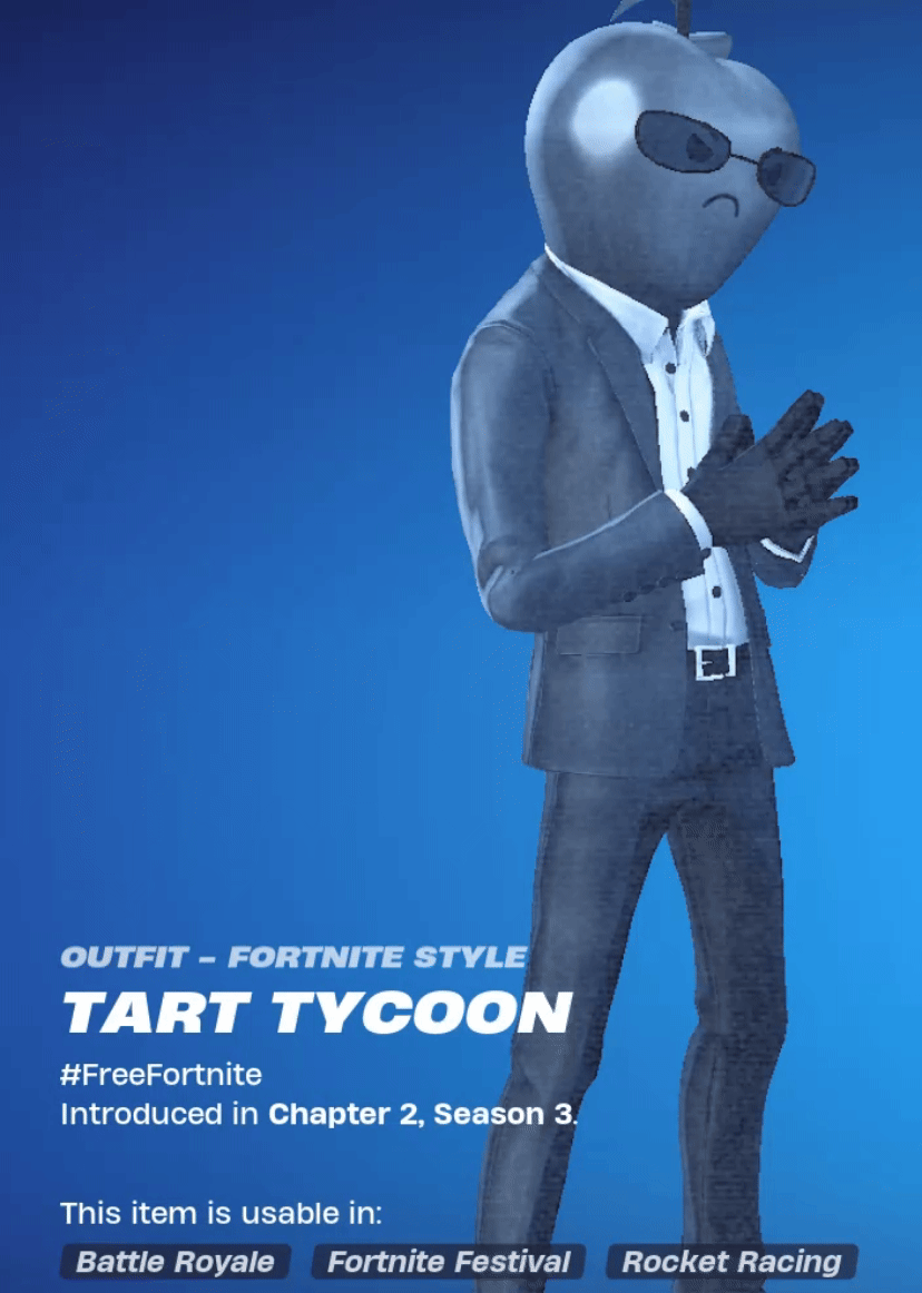 Fortnite Skin selection