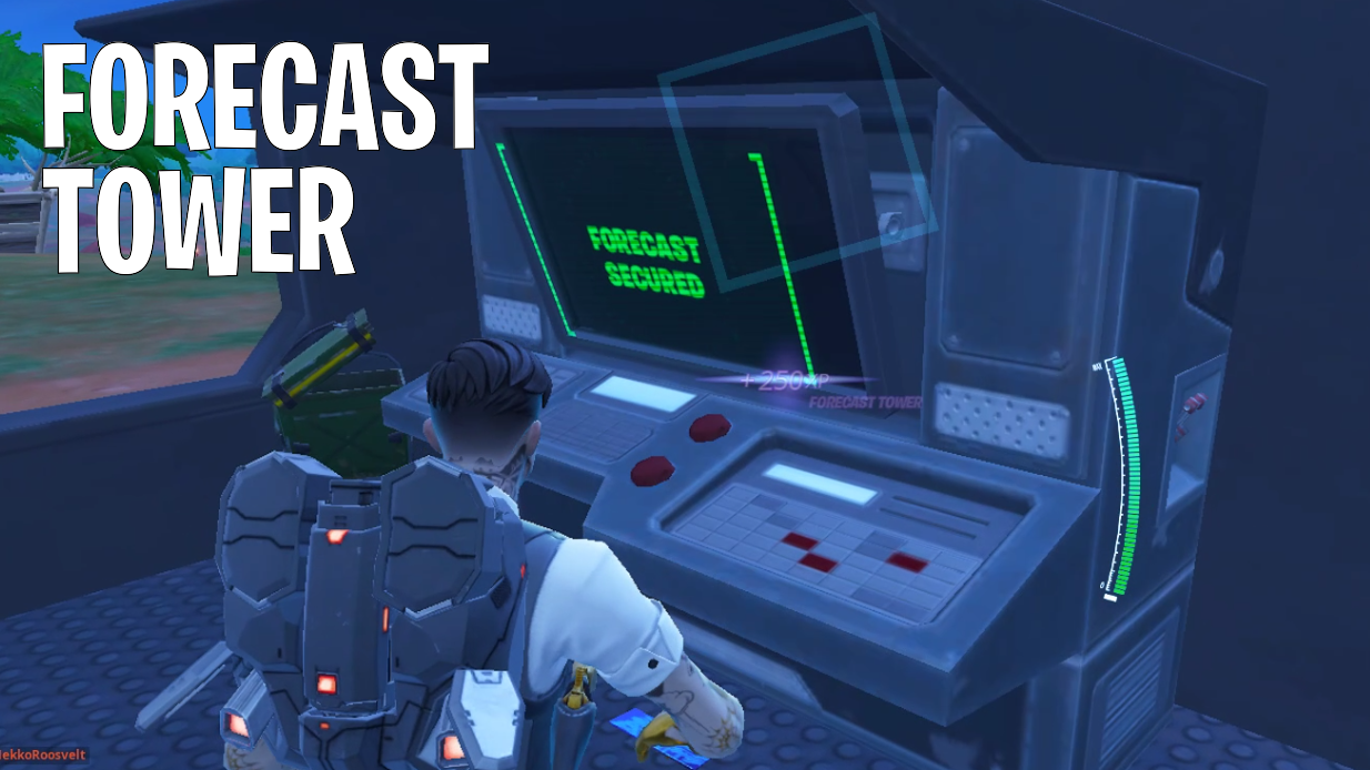 Forecast tower in Fortnite - how to get them and the benefits