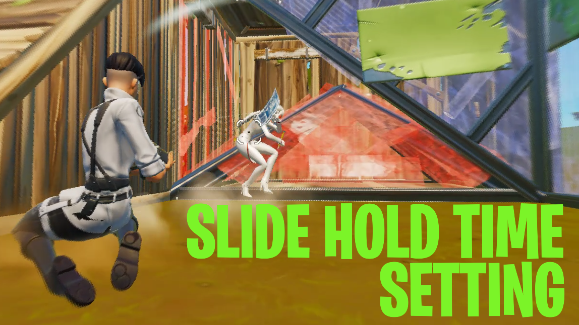 Fortnite settings: slide hold time setting