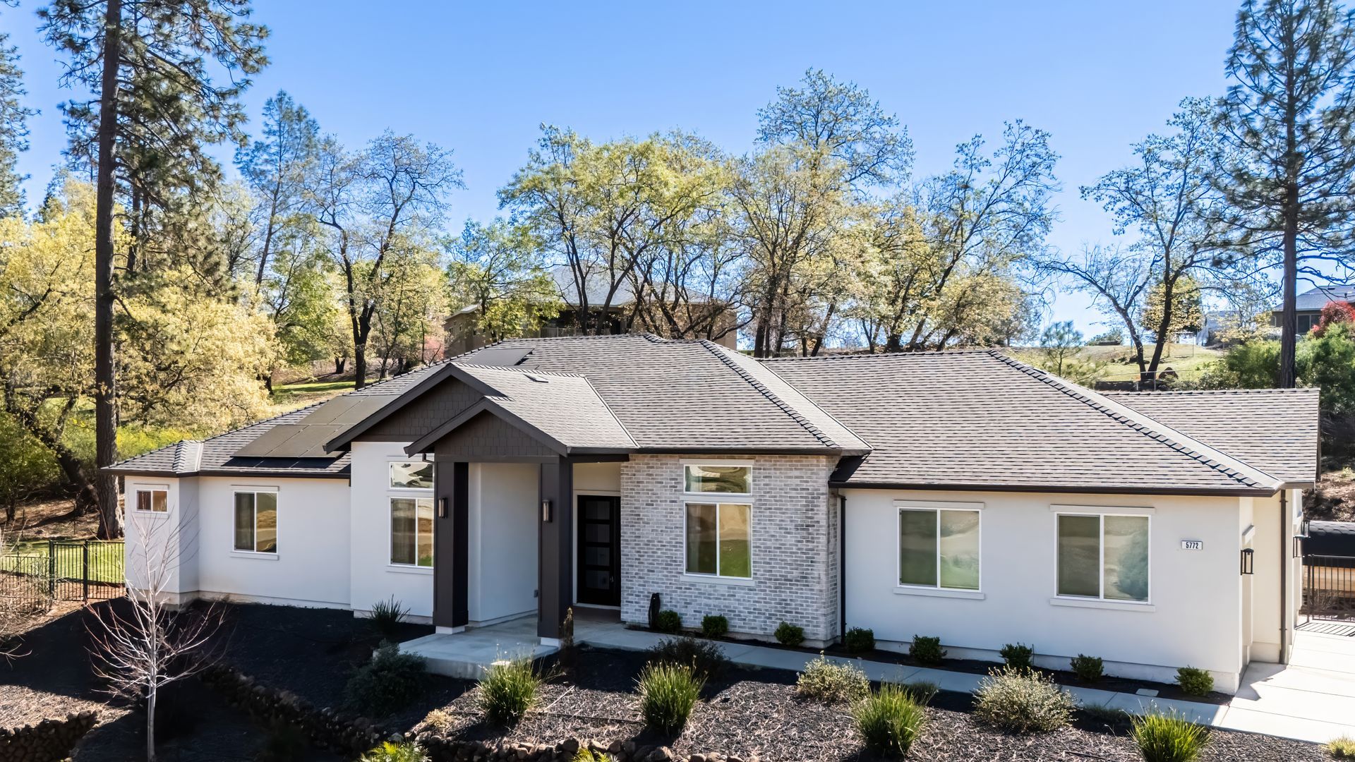 Newly built Home in Paradise California,