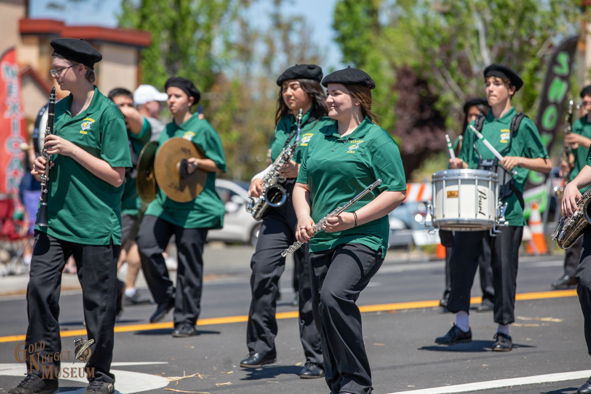 Gold Nugget Parade, Gold Nugget Museum, Paradise High School Band