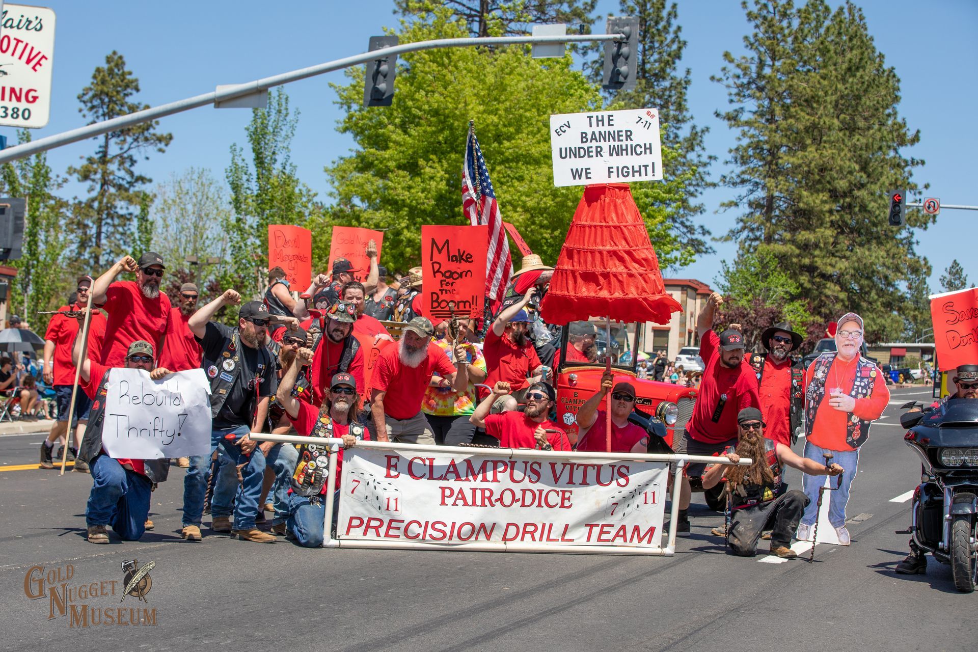 Gold Nugget Parade, Gold Nugget Museum, ECV Chapter 7-11