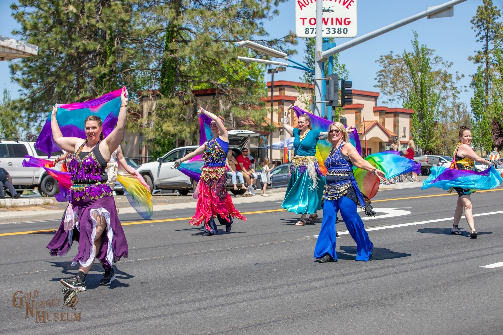 Gold Nugget Parade, Gold Nugget Museum Paradise Pines Belly Dancers
