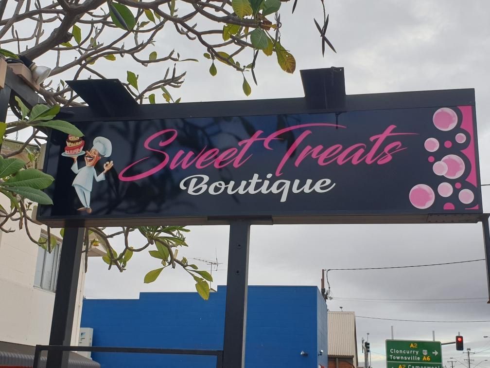 Sweet Treats Boutique Sign Board — Digital Printing in Mount Isa, QLD