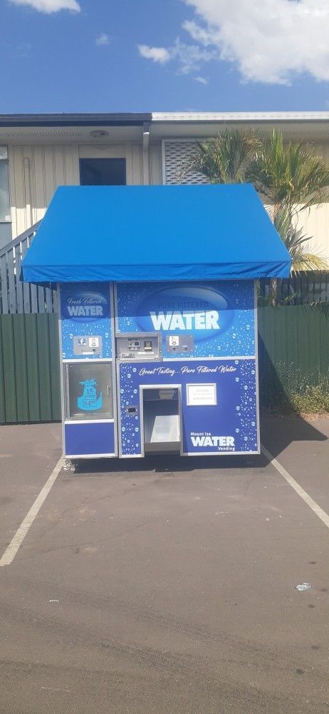 Mount Isa Water Vending Machine — Digital Printing in Mount Isa, QLD