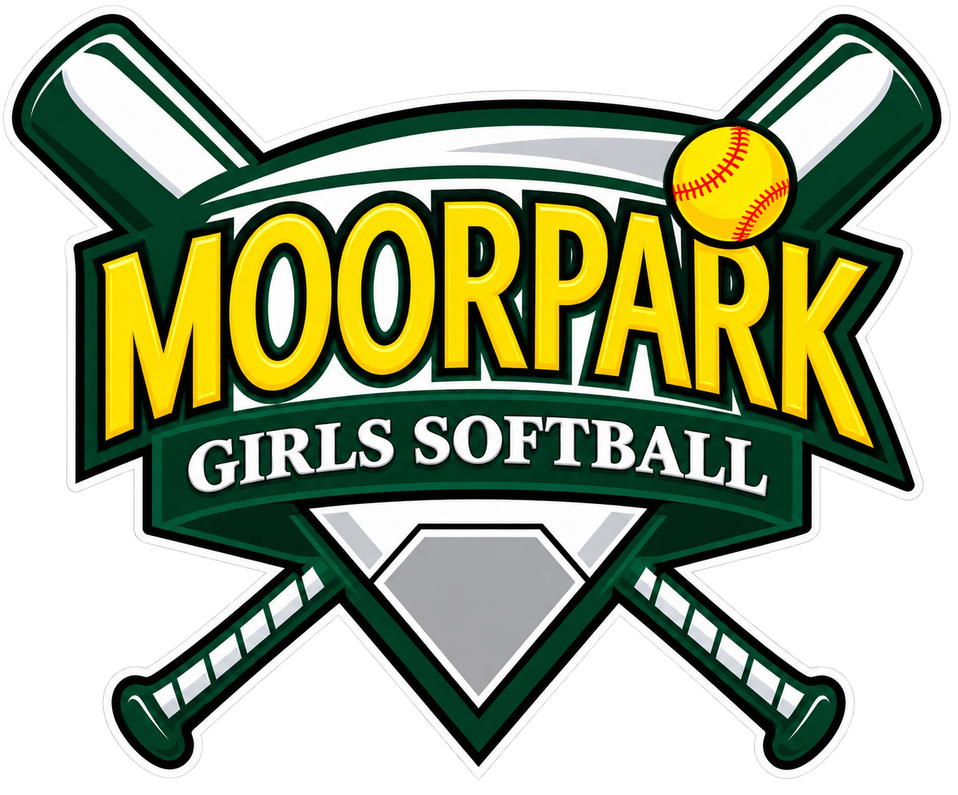 Moorpark Girls Softball Logo