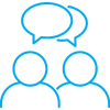 Child, teenager, parent and family therapy page icon