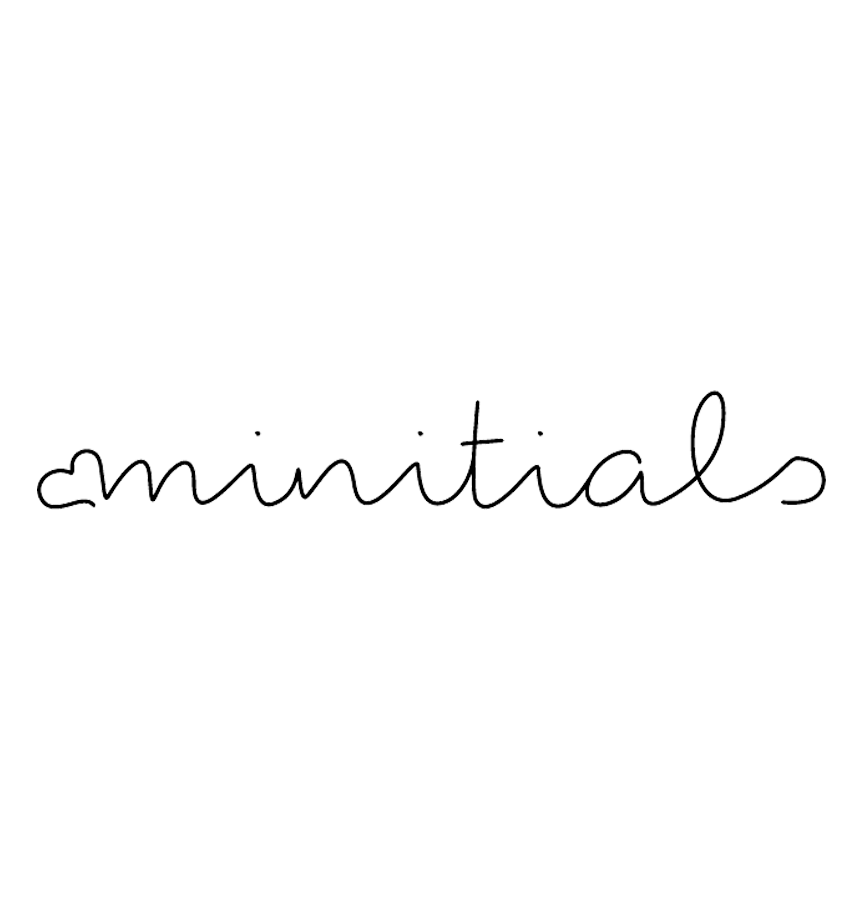 Minitials logo – Gepersonaliseerde minimalistische sieraden