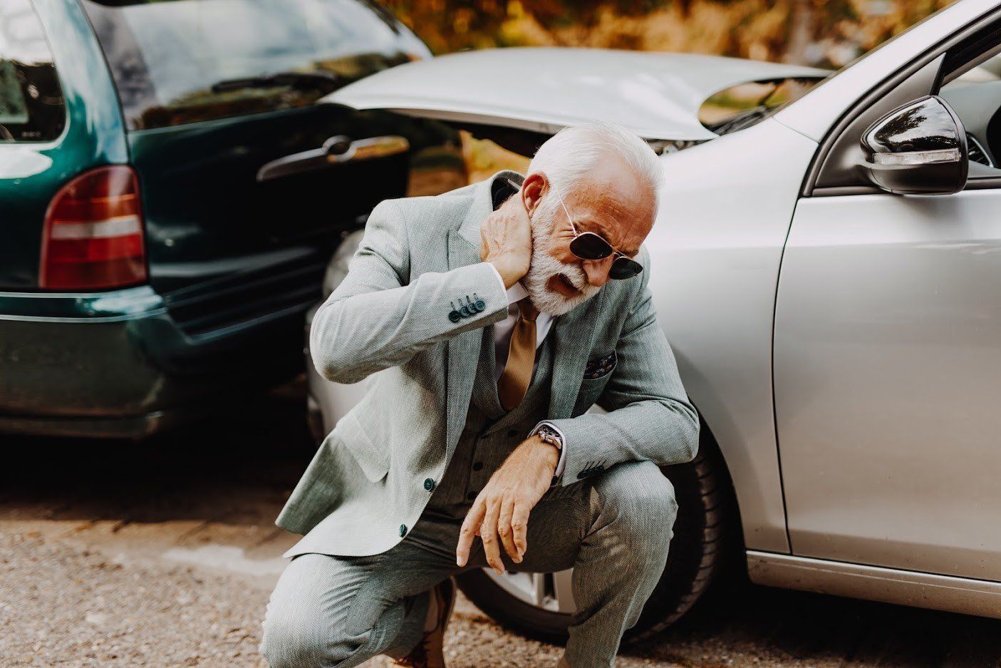 Man in Pain — Central Valley, NY — Schonberg Law Offices Man in Pain — Central Valley, NY — Schonberg Law Offices