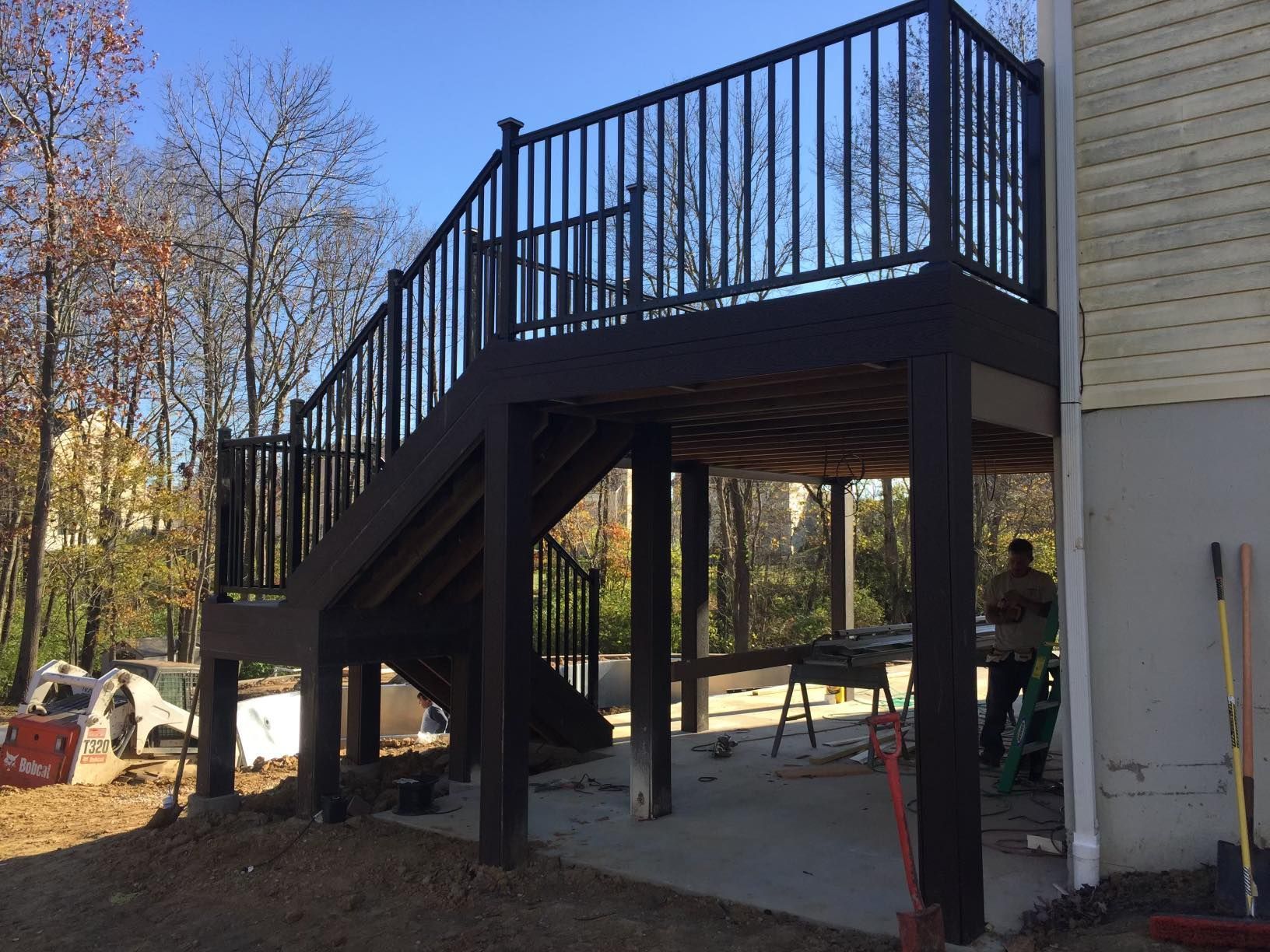 home renovation example of steps