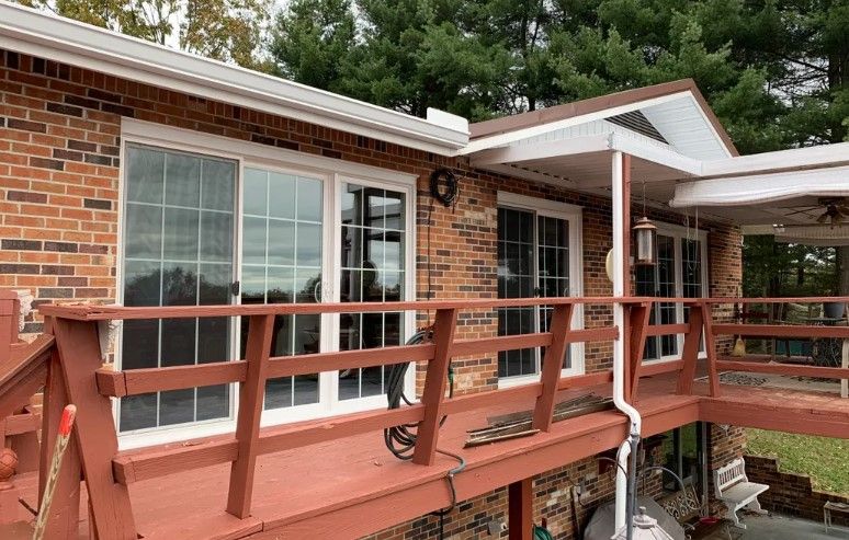 side of house door installation