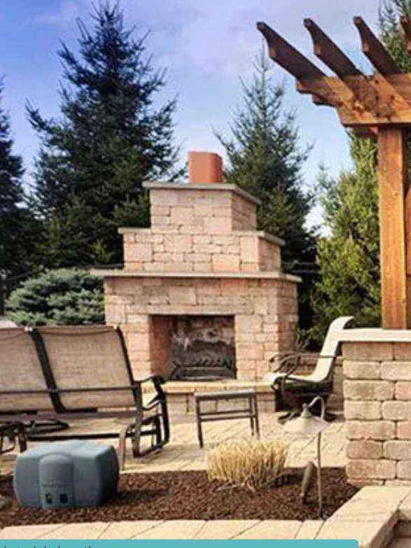 Outdoor Fireplace