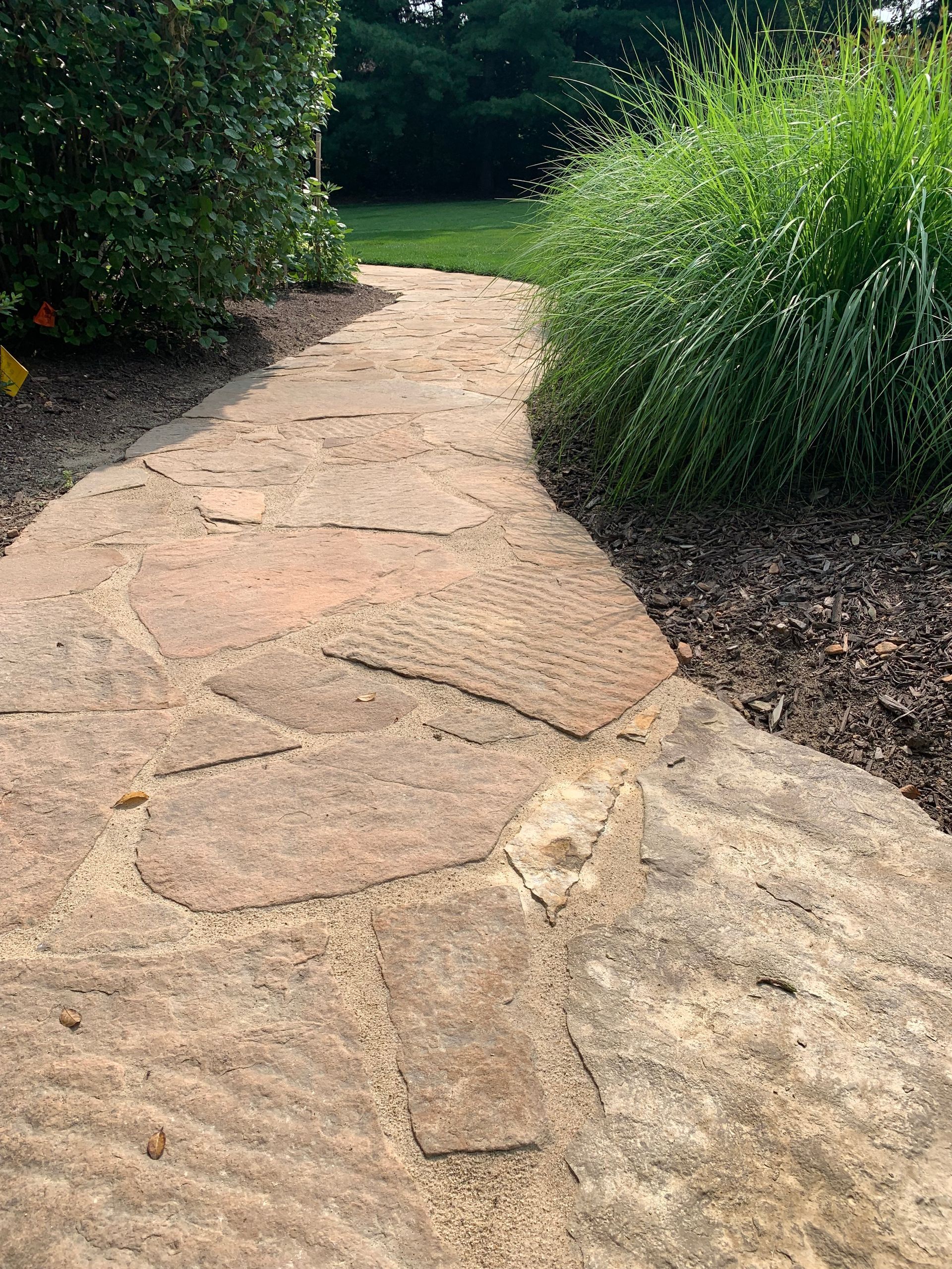 stone walkway
