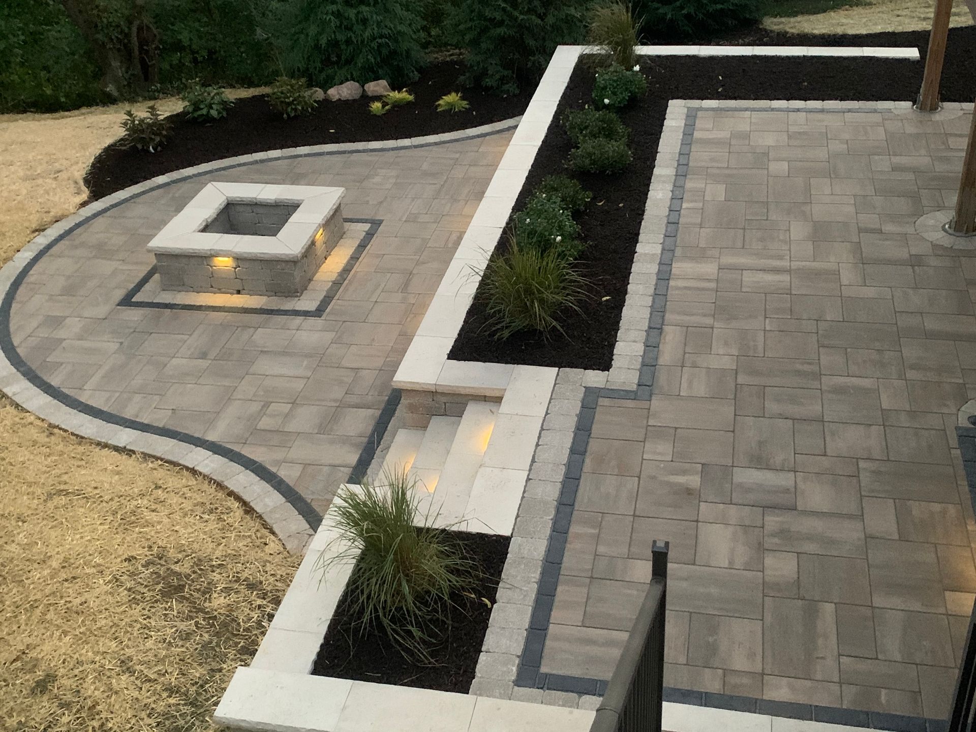 Firepit In Patio