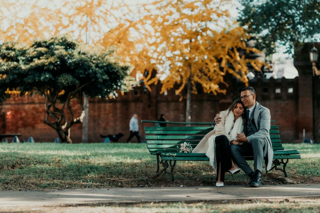 happy couple ready for retirement
