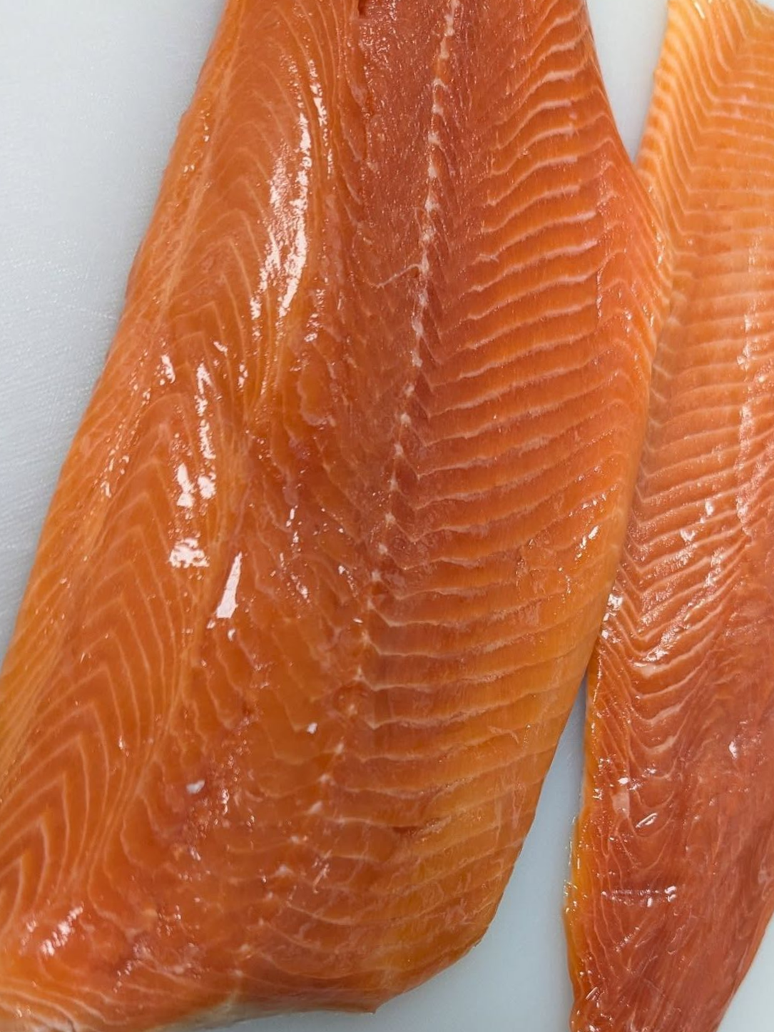 Fresh salmon prepared at The Phattest