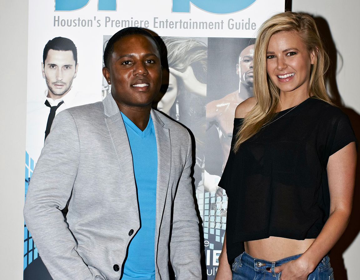 Ariana Maddix interview with Jacquari Harris at the W Hollywood Hotel