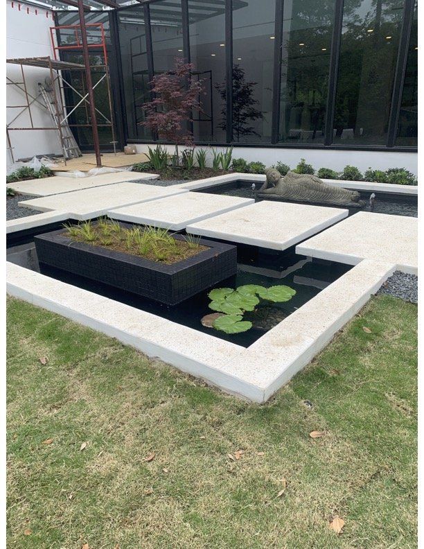 Custom Poll and pond walkaways