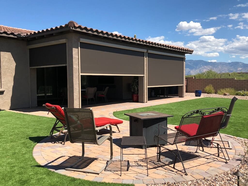 Exterior Sunscreen — Wenatchee, WA — Miniblinds & More
