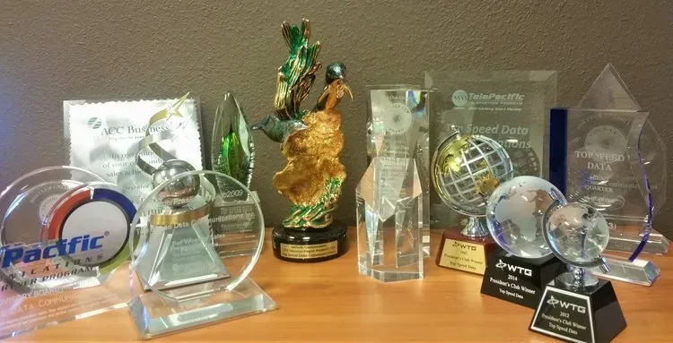 Awards — Petaluma, CA — Top Speed Data Communications