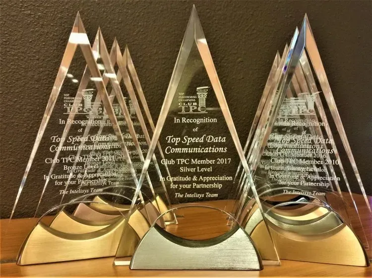 TPC Member 2017 Silver Level — Petaluma, CA — Top Speed Data Communications