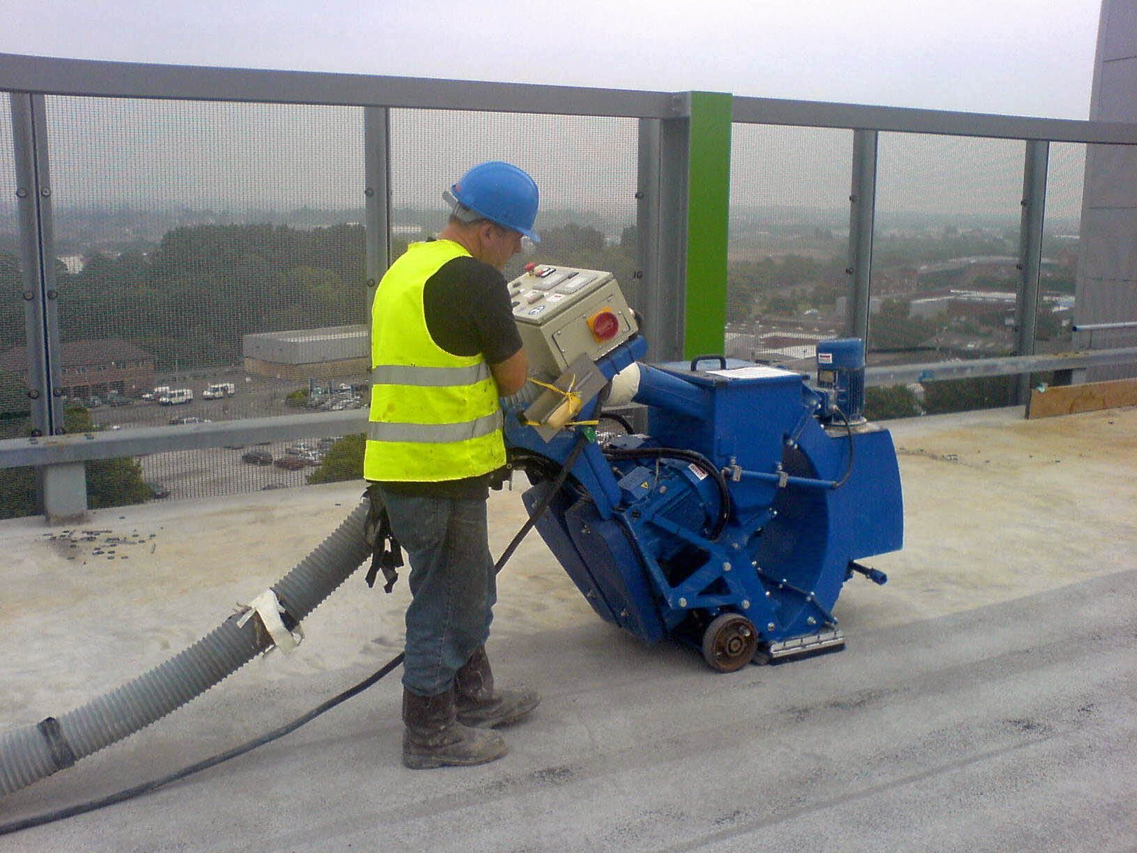 Floor Shot Blasting Contractors , floor grinding, resin floor painting