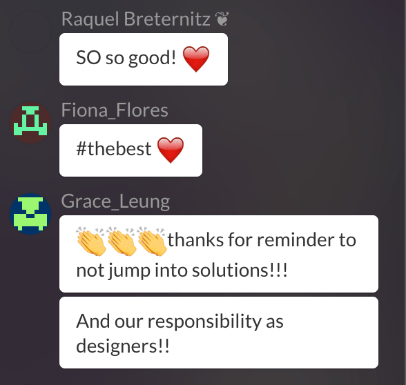 Speaking Testimonial