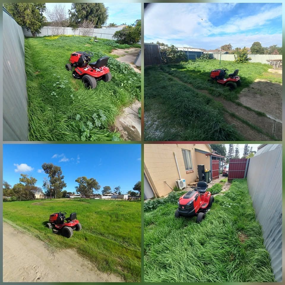 Ride-on mowing/tractor slashing