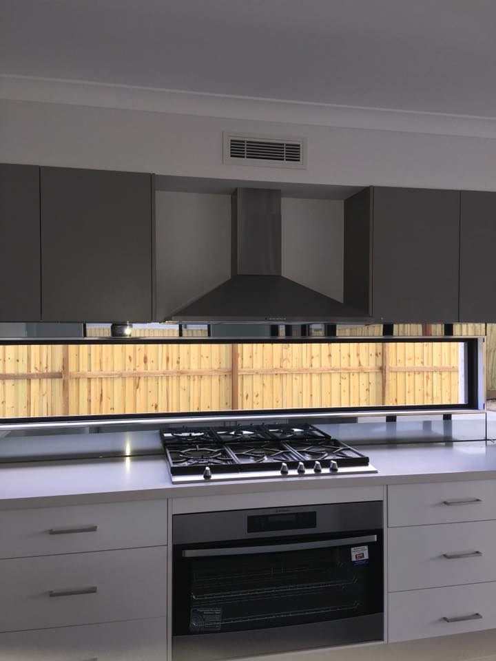 Smoked Mirrored Splash Black — Brisbane, QLD — Rangehood Installation and Ducting Services Pty Ltd