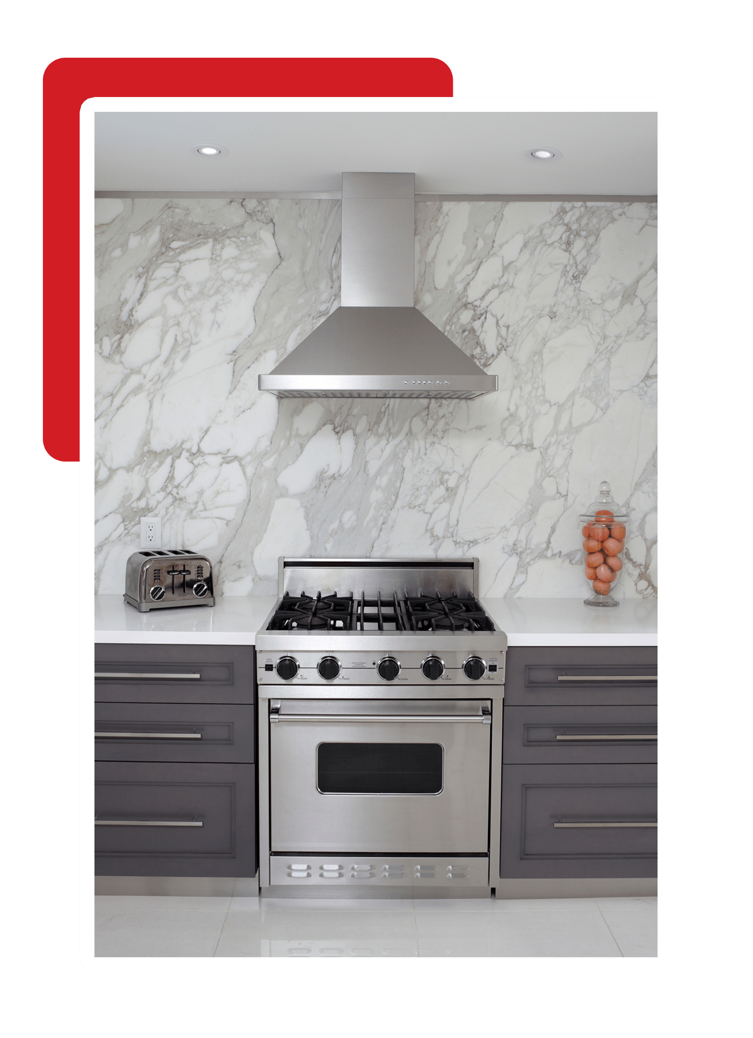 Luxury Kitchen — Brisbane, QLD — Rangehood Installation and Ducting Services Pty Ltd Luxury Kitchen — Brisbane, QLD — Rangehood Installation and Ducting Services Pty Ltd