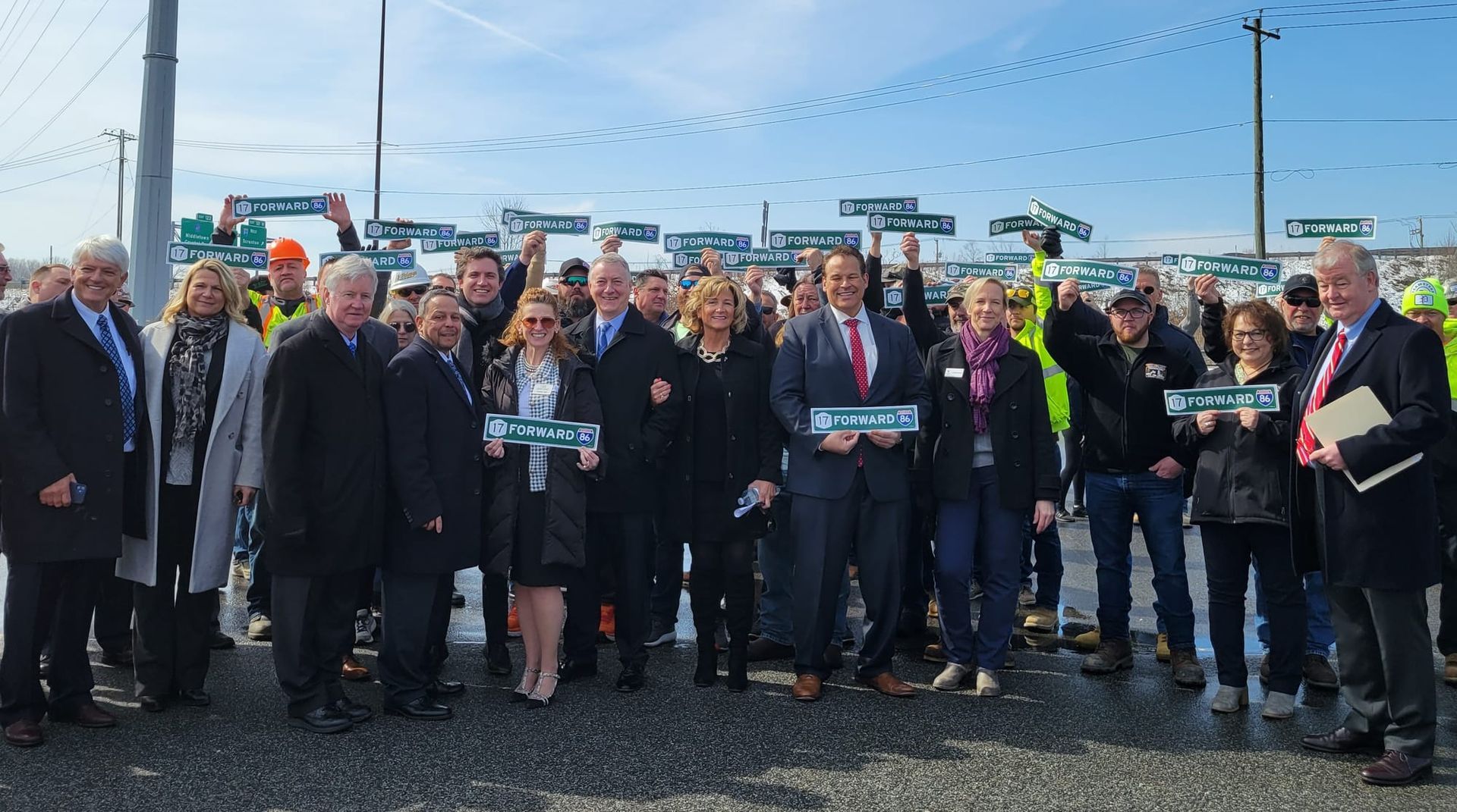 Hudson Valley Business, Industry Leaders Rally for Rte. 17 Expansion Project Funding