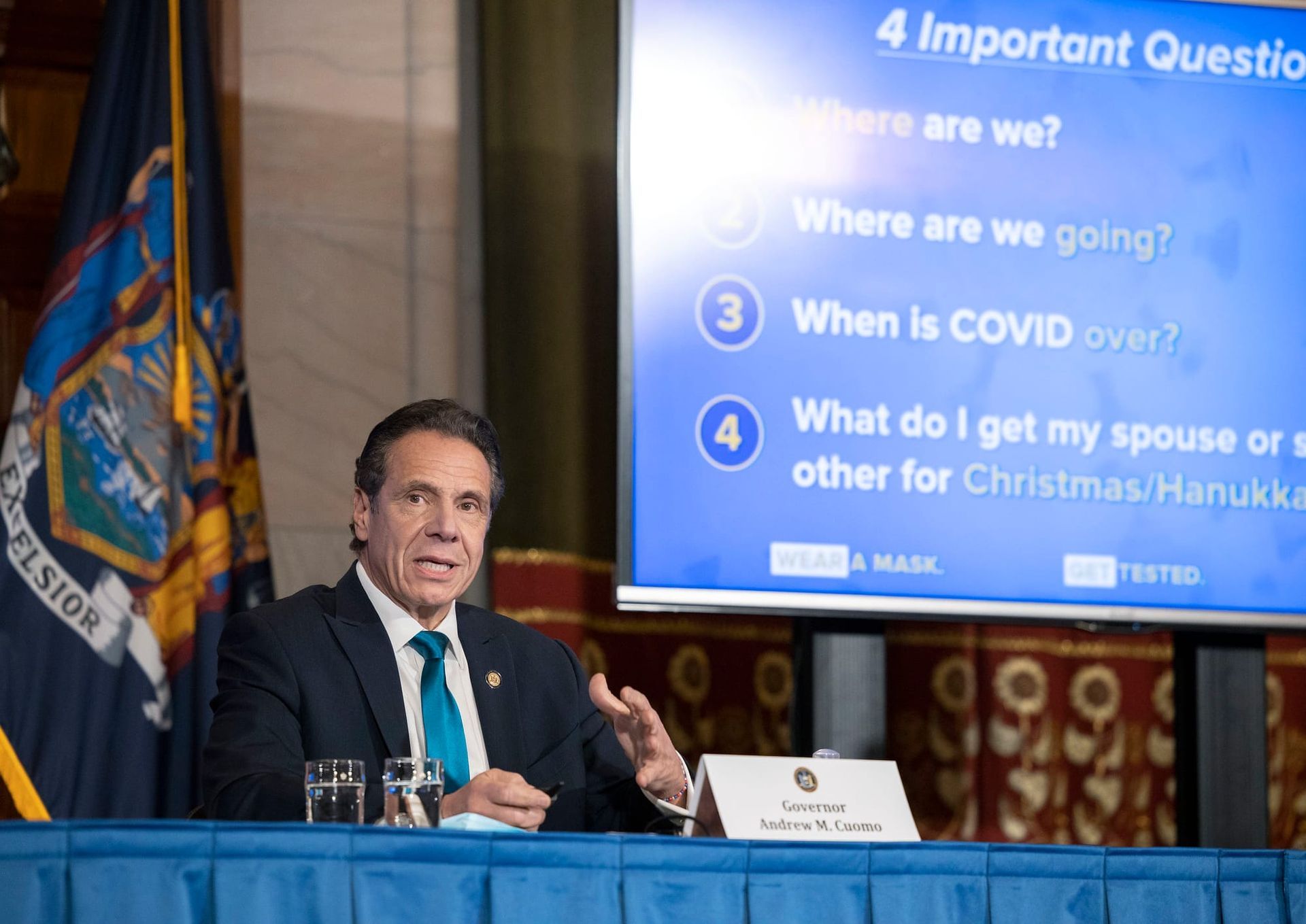 Governor Says Pfizer COVID Vaccine to Arrive in NY on Dec. 15