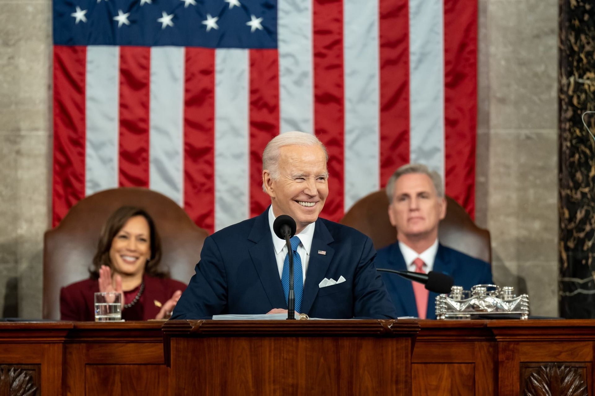 President Biden Promotes Infrastructure, CHIPS Bills And Economic Agenda in State of the Union Address