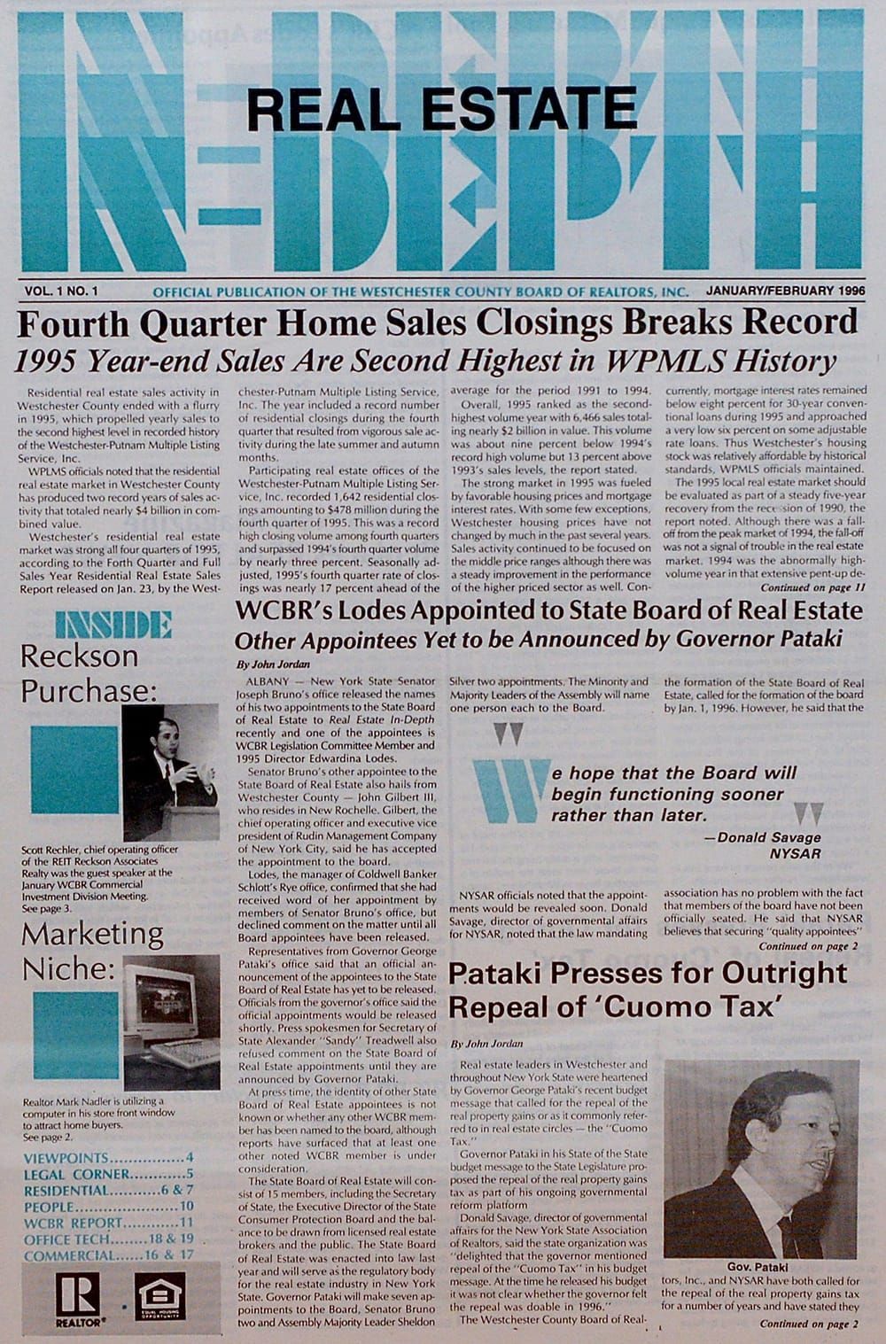 HGAR Celebrates 25th Anniversary of Real Estate In-Depth Newspaper