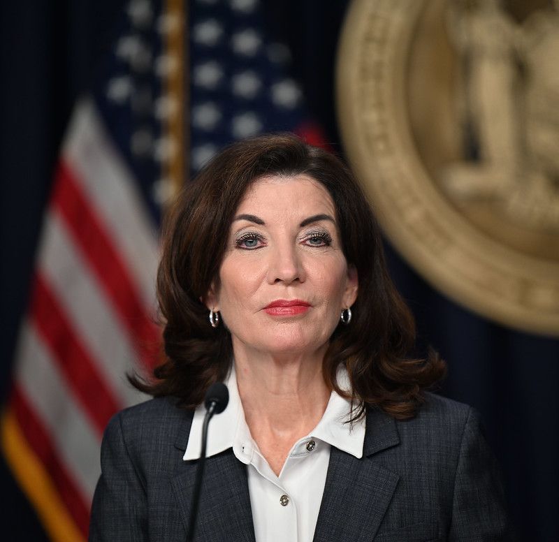 Photo of New York Gov. Kathy Hochul