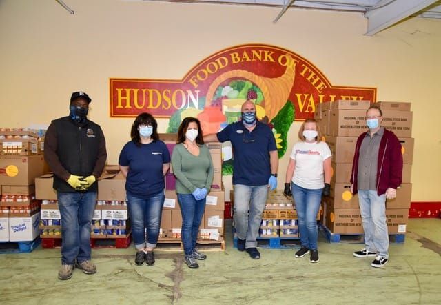 HG Realtor Foundation Volunteers Practice COVID Precautions; Offer Assistance to Food Bank of the Hudson Valley