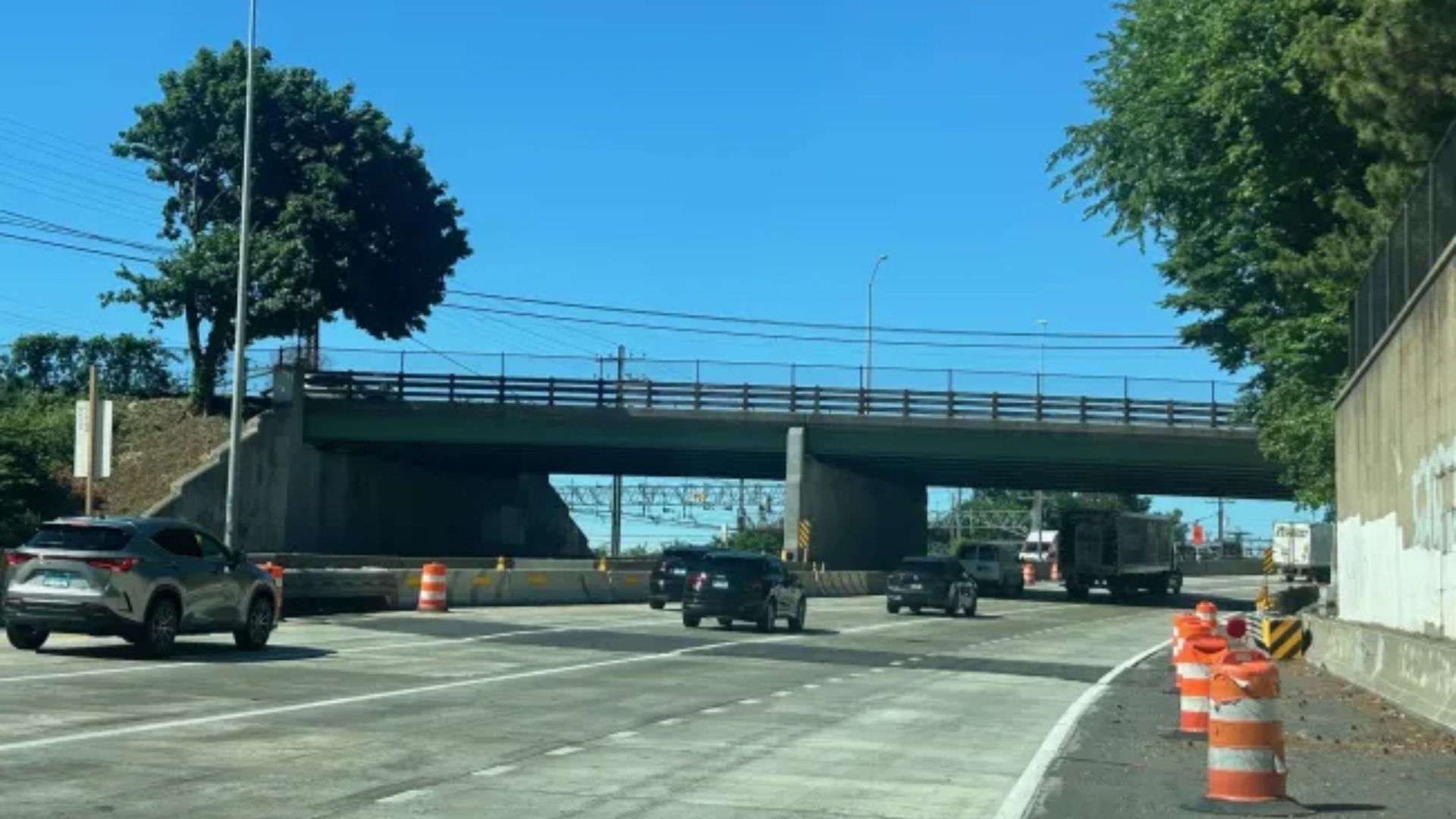 Meadow Hill Road Bridge Reopens Over New York State Thruway in Orange County
