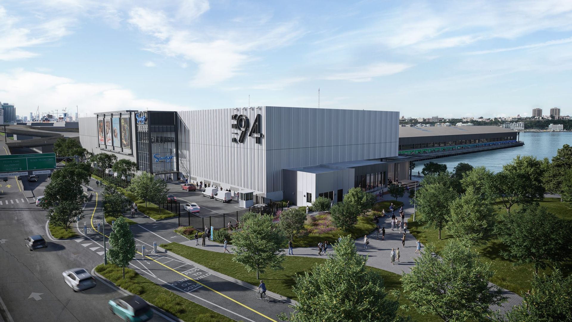 Construction to Begin This Fall on $350-Million Movie Studio at Pier 94 on Manhattan’s West Side
