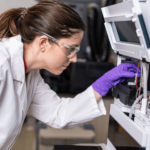 Scientist in lab